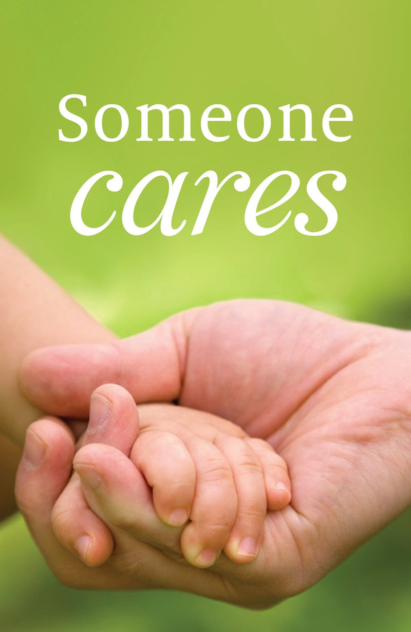 Tract-Someone Cares (KJV) (Pack Of 25)