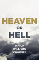 Tract-Heaven Or Hell (ESV) (Pack Of 25)