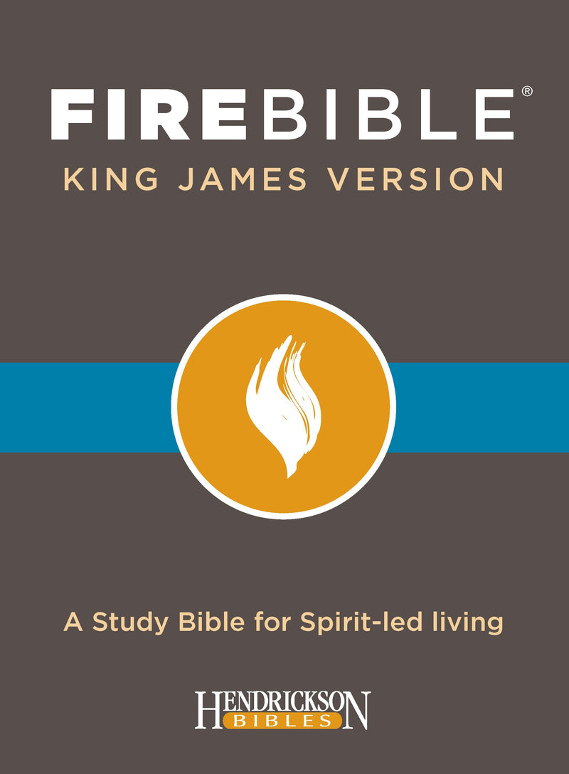 KJV Fire Bible-Black Bonded Leather