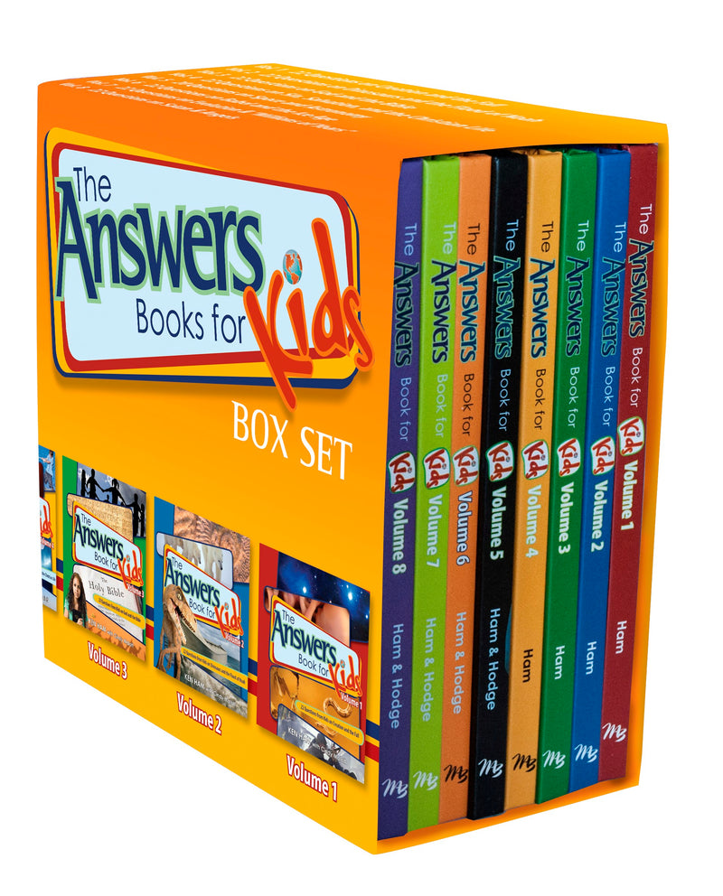 The Answers Book For Kids Boxed Set (Vol 1-8)