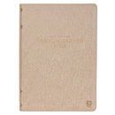 Spiritual Growth Bible Pearlescent Taupe