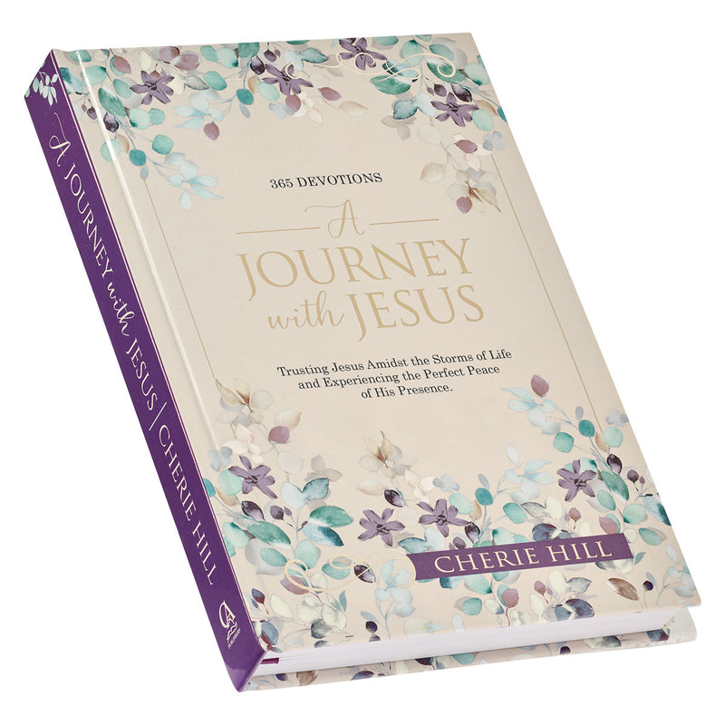 A Journey with Jesus Floral Hardcover