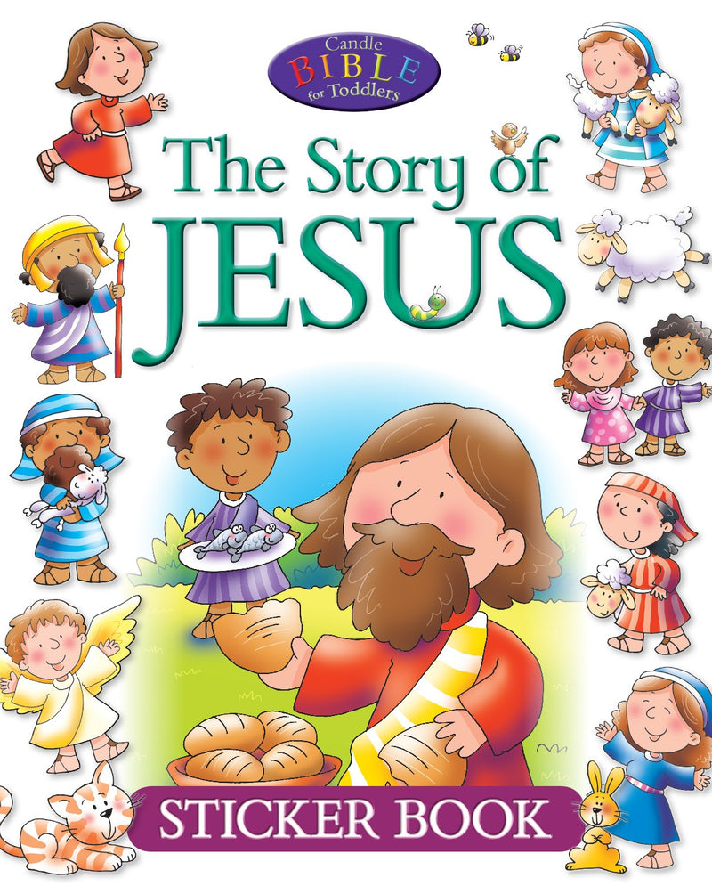 Story Of Jesus Sticker Book (Candle Bible For Toddler)