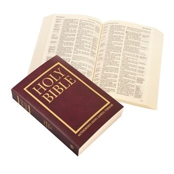 KJV Westminster Reference Bible/Compact Edition-Burgundy Softcover (