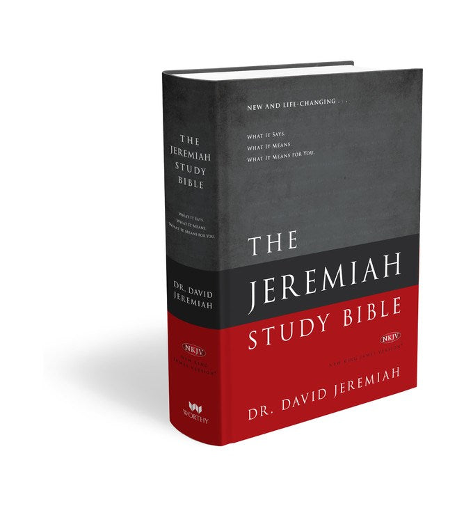 NKJV Jeremiah Study Bible-Hardcover 