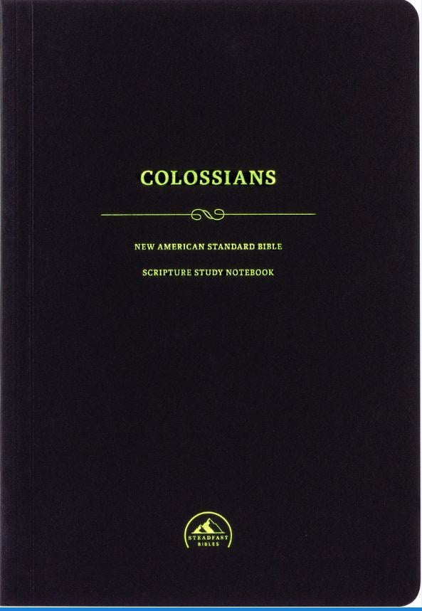 NASB Scripture Study Notebook: Colossians