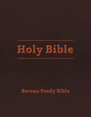 Berean Study Bible-Burgundy LeatherLike