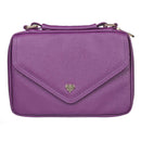 Purple with Heart Badge Luxleather