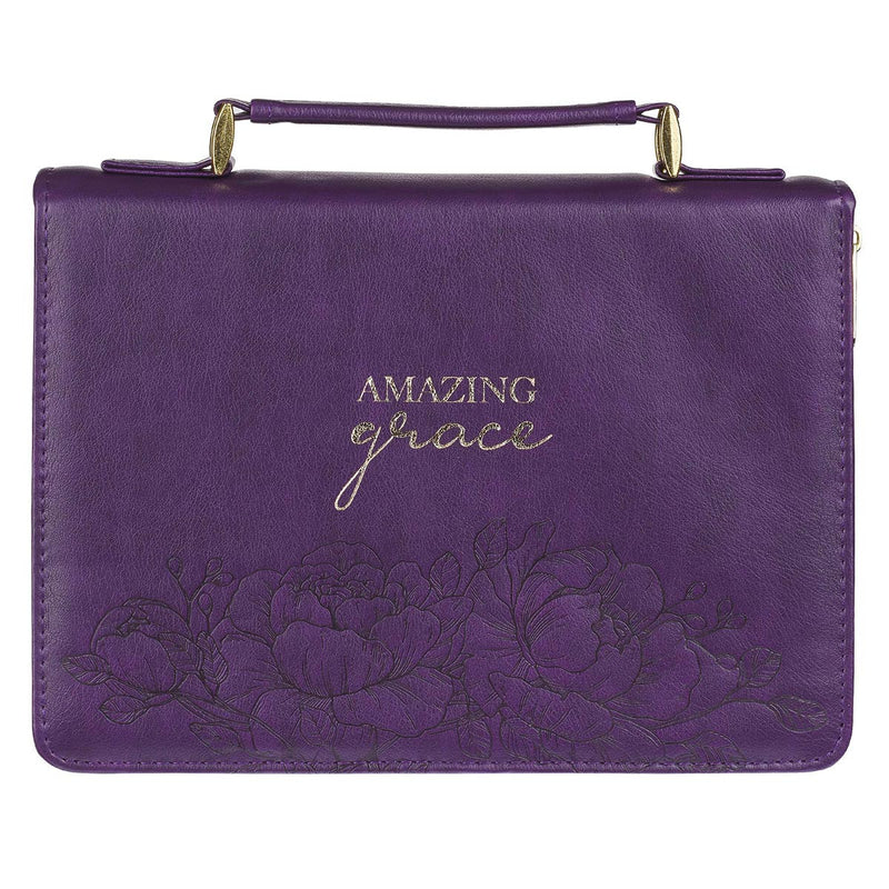 Amazing Grace Purple Floral Luxleather