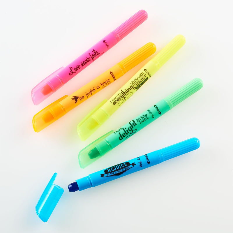 5 Gel highlighters