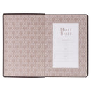 Grote Letter Dunne Bijbel - Bruin