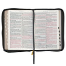 Thinline KJV Zwarte Grote Letter Index Zip